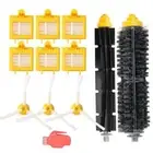 12PCS Filters Pack Side Brush Cleaner Tool Accessories For iRobot Roomba