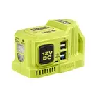 Ryobi 120W Battery Power Source Portable Charger Tools Adapter Converter Charger