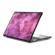 MacBook Pro 13-inch (M1 / M2 / Intel) Impact Case Abstract geometric purple pink paint marble