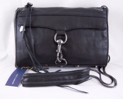 Rebecca Minkoff Black Heartthrob Clutch NWT