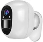 Aswalling Tuya Camera Security Camera Surveillance Camera WiFi Outdoor Indoor Low Power Consumption PIR Rechargeable Battery