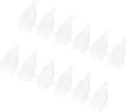 PERSELOSO Manual Nose Sucker for Newborns Toddlers 12pcs Silicone Tips Replacement Kit for