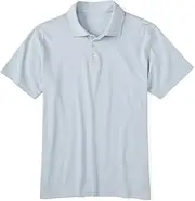 Huckberry Wills Aloeknit Polo, Short Sleeve Mens Polo Shirt, 100% Pima Cotton