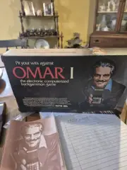 _ BRAND NEW 1979 Tryom Omar I Backgammon Electronic Game Handheld