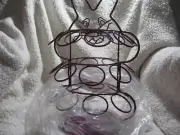 New Metal Easter Bunny Egg Stand/ Holder /Display- Holds 24 Eggs