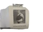Back Support Brace with Moldable Insert - Bariatric
