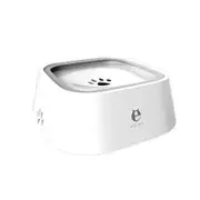 1.5L ABS Plastic Dog Drinking Water Dispenser Floating Non-moistened Cat Drinking Water Bowl