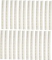 SOLUSTRE 720pcs Capacitor Kit Ceramic Electrolytic 36 Types Diy Kit for Book Electronic Repair