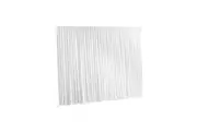 Vibe Geeks 10ft White Pleated Decoration Wedding Photography Backdrop Curtain