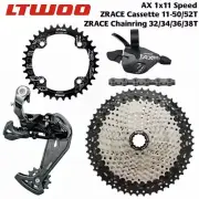 11 Speed Trigger Shifter+ Rear Derailleur + Cassette 46/50/52T/Chainrings+ Chain