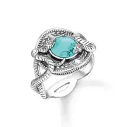 Genuine THOMAS SABO Serpent Turquoise Ring