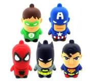 16GB 2.0 Superhero USB Flash Thumb Drive