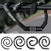 Motorcycle Bicycle Chain Lock Anti-Theft Thickened Bike Lock Durable Anti-theft