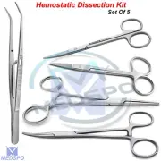 Surgical Operating Scissors Hemostatic Forceps Tissue Tweezers Dissection Tools