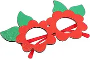 [LIFKOME] Hawaiian Glasses Flamingo Tropical Fancy Eyewear Rave Balloons Arch Garland Kit Heart-shaped Glasses Funny Party Glasses Party Sunglasses Party Decorations Eyeglasses Greet