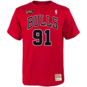 Mitchell & Ness Shirt - Chicago Bulls Dennis Rodman red M