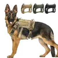 在飛比找蝦皮購物優惠-寵物狗衣服中大型巡邏犬k9狗馬甲金毛馬犬衣服戰術訓練背心狗衣