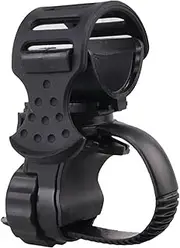 Bicycle Light Holder, Flashlight Holder, 360 Degree Rotation, Adjustable Size, Fixed Bracket, Bicycle Light Mount, Motorcycle Headlight Bracket, For Use With Flashlight, Clamp Holder, Easy Operation