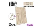 Green Stuff World: Self-Adhesive Stencils - Caution Strips