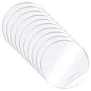 20Pcs Double-Sided Adhesive Circle Tape, 1.57"x1.57" Acrylic Sticker, Clear