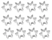 1 Dozen 12 Small Snowflake Cookie Cutters Party Favors 2.25'' Christmas Metal