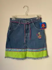 VTG NWT 90s Tweety Bird skirt youth size 10/12 L, Looney Toons, deadstock, Y2k