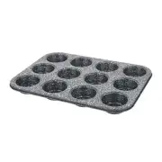 Salter Silver Megastone 12 cup Muffin Pan