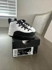 Jordan 12 Retro Royalty Taxi (TD) Size 4c New 850000-170 Nike Sneakers