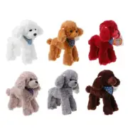 Plush Toys Dogs Poodle High Simulation Children Gifts for Doll Stuffed Lovely