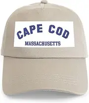 [CafePress] Cape Cod Vintage Blue Hat Adjustable Baseball Cap