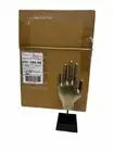 West Elm 4-PACK Hand Object on Stand Brass/Champagne NEW Bookshelf object 4-PACK