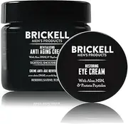 Brickell Men's Ultimate Anti-Aging Routine, Anti-Wrinkle Night Face Cream and Eye Cream to Reduce Puffiness, Wrinkles, Dark Circles, Under Eye Bags, Natural and Organic, Scented