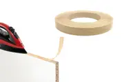 Flexible Wood Tape Wood Veneer Edge Banding Iron On Edging Preglued-Wood Color