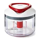 Easy Pull Food Processor & Manual Food Chopper - Vegetable Slicer & Dicer - H...