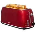4 Slice Toaster Retro Stainless Steel Toaster with Bagel, Cancel, Defrost Fun...