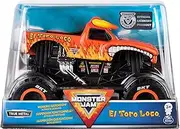 Monster Jam Official El Toro Loco Monster Truck Die-Cast Vehicle, 1:24 Scale