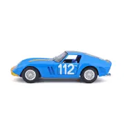 Bburago Licensed 1:24 Scale Ferrari Racing 250 GTO #112 Diecast Model Car Blue