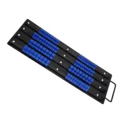 1/2 3/8 1/4 Inch Socket Holder Tray Rack Storage Rail With 80 Socket Clips