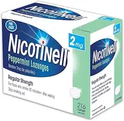 NICOTINELL PEPPERMINT 2MG 216 LOZENGES