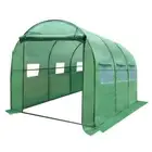 Green Fingers Greenhouse 3x2x2M Walk in Green House Tunnel Plant Garden Shed Dom