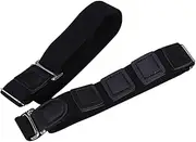 [OATIPHO] 2pcs Men's Shirt Stays Non-slip Clip Belt Strong Nylon Non-slip Strip Square Style