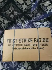 MRE GOV FIRST STRIKE RATION MRE FULL CASE INSPECTION 2025 CAMPING HIKING FOOD