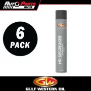 6 Pack Bulk Buy Gulf Western Aerosol Degreaser Extra Large 840ml | 68099