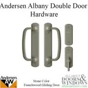 Andersen Sliding Door Handle With Hardware Andersen Albany Double Door Pulls