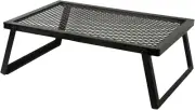 Lumberjack over Fire Grill - Steel Campfire Grill for Outdoor Cooking Equipment