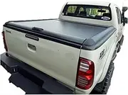 STIDPFZX Manual Aluminium Roller Shutter Roller Lid Pickup Bed Cover Compatible for Hilux Tiger SR5 V6/V8 4WD