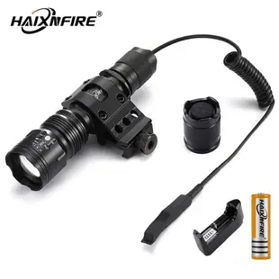 Haixnfire Tk104 Cree L2 LED手電筒戶外野營燈家用照明伸縮調焦