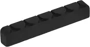 JOINPAYA Classical Guitar Nut Ebony Material Wooden Guitar Neck Support Replacement Nut for 6 String Acoustic
