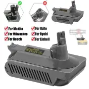 Adapter For Makita Milwaukee Dewalt Ryobi Battery Convert to For Dyson V10 AU