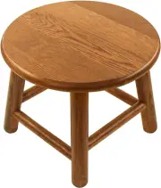Kids Stool, Milking Stool, USA Grown Oak, Plant Stand, Handcrafted Solid Wood St